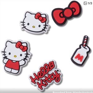 Sanrio Hello Kitty Croc Charms (Croc not included)